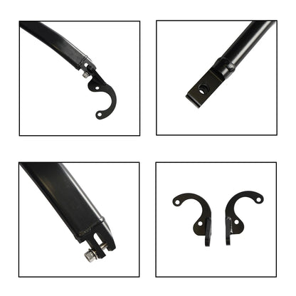 Front & Rear Strut Bars for Honda Civic 1992-2000, Del Sol 1993-1997 & Integra