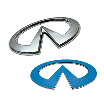 12.5x6cm ABS Rear Trunk Emblem Refit Badge For Infiniti Q50 FX35 Q30 G37 Q70 QX70 G35 Q60 QX50 QX60 QX80 Exterior Accessories