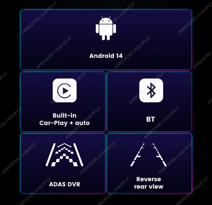 Android 14 Car Radio 2GB+32GB Wireless Carplay For Honda Insight 2 2009 - 2014 Navigation GPS Multimedia Video Player IPS Screen