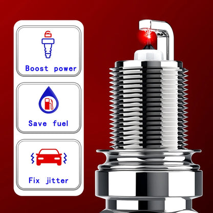 Spark Plugs for Nissan Primera / X-Trail / Teana 2.0L — K20HRU11 (Pack of 4)