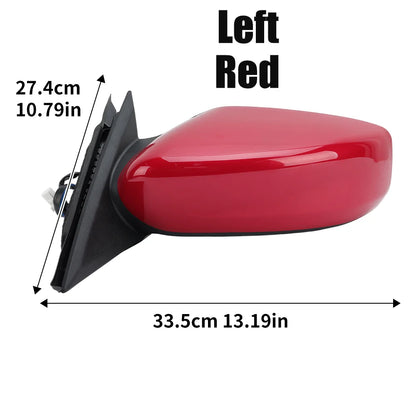 3 Pins Side Mirror Assembly For Nissan Altima 2013 2014 2015 2016-2018 US Version Non-Foldable Rearview Mirror Car Accessories