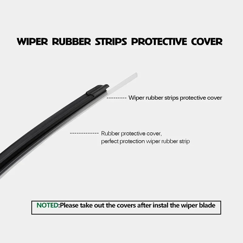Front Windshield Wiper Blades – Nissan Sentra B16, B17 & B18 (2-Piece Set)