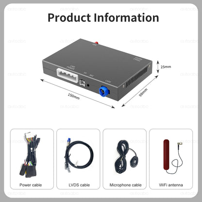 Wireless Apple Carplay For Acura TLX TLX-L MDX RDX RLX ILX 2014-2019 OEM CarPlay Adapter Upgrade Car Ai Box Android Auto Airplay