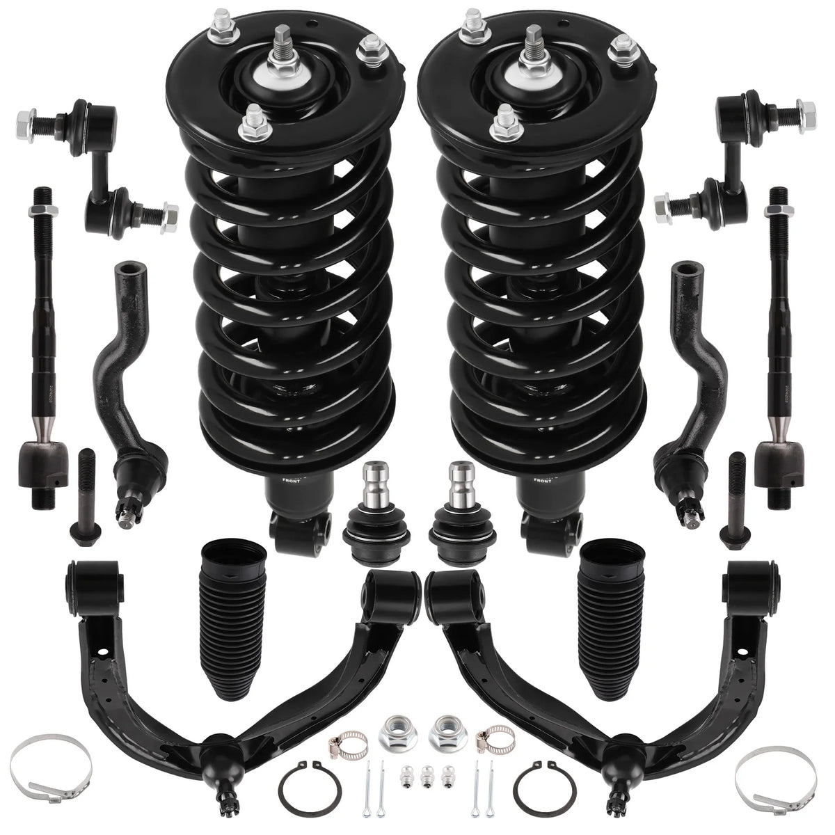 Suspension Kit Front Struts w/ Control Arms For 04-15 Nissan Titan LE/SE/XE 4WD