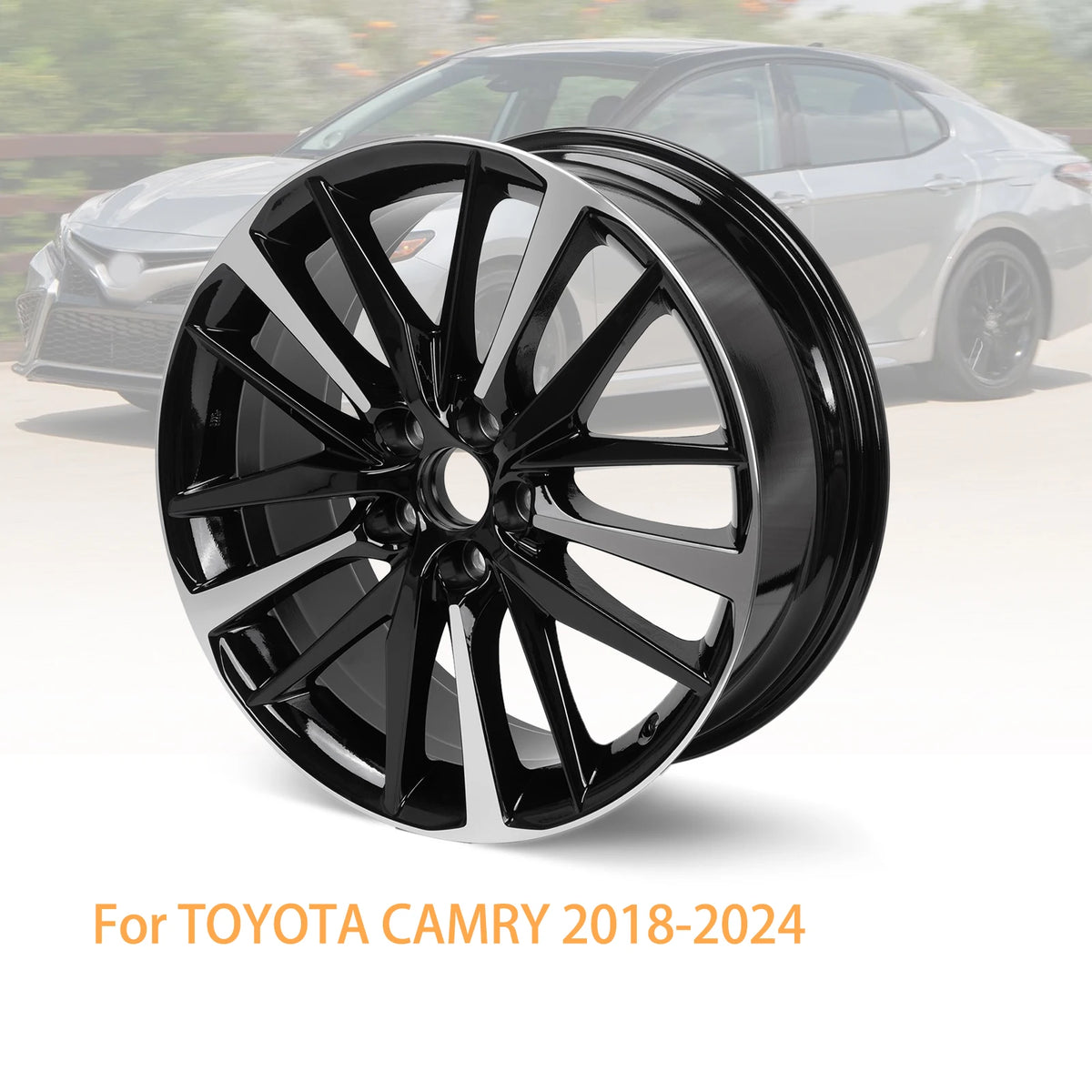 19x8 Black Alloy Wheel – Toyota Camry 2018–2024 | Ref. 4261106E20