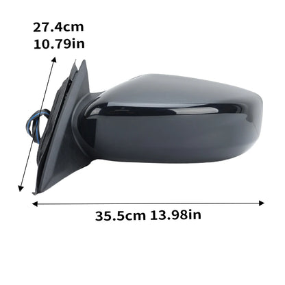 3 Pins Side Mirror Assembly For Nissan Altima 2013 2014 2015 2016-2018 US Version Non-Foldable Rearview Mirror Car Accessories