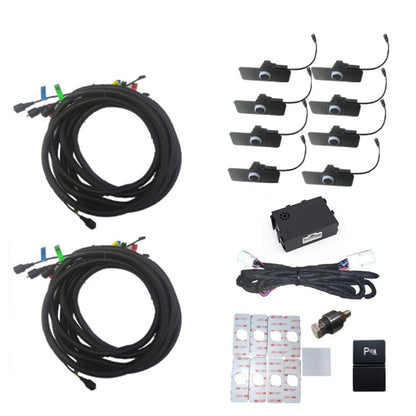 ZJCGO Parking Sensor Kit Car Parktronic Backlight Reverse Radar Monitor System for Honda CR-V CRV 2017 2018 2019 2020 2021 2022