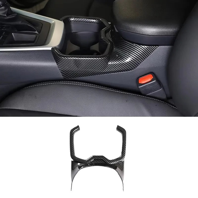 For Toyota RAV4 2020-2025 ABS Carbon Fiber Interior Kit Dashboard Console Gear Shift Panel Decoration Cover Trim Stickers