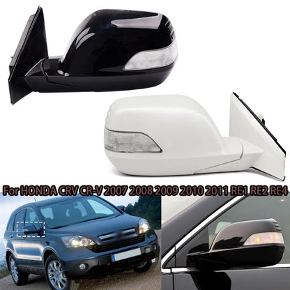 Left Right Auto Side Mirror For HONDA CRV CR-V 2007 2008 2009 2010 2011 RE1 RE2 RE4 Car 5/7/9 Wire Outer Rearview Mirror Assy