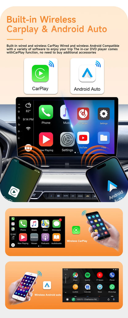 For Nissan Qashqai J11 X-Trail 3 T 32 2013 - 2017 Android 15 Car Multimedia Video CarPlay Auto Navigation GPS Radio Head Unit