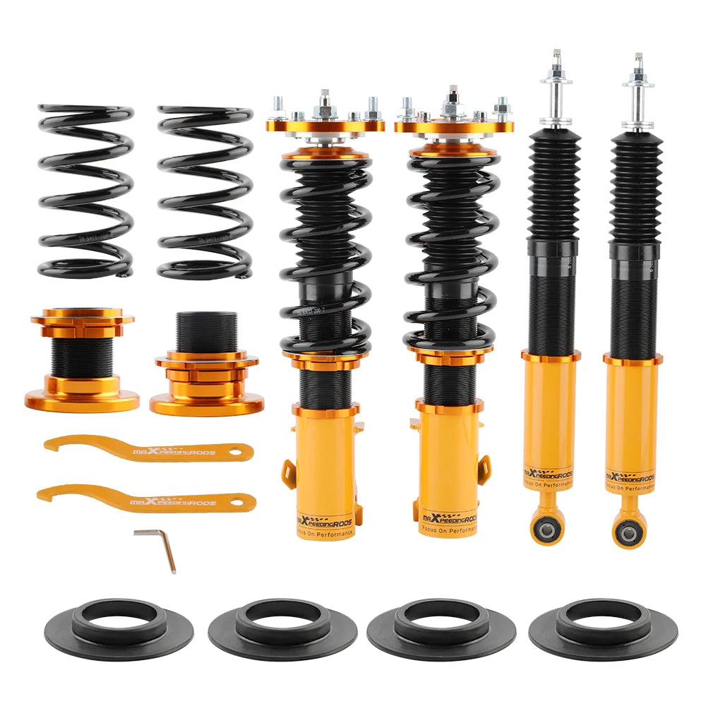 Coilovers for Honda Civic 2006-2011, for Acura CSX 06-11, 24 Levels Damper Coilovers Adjustables Suspension Kit