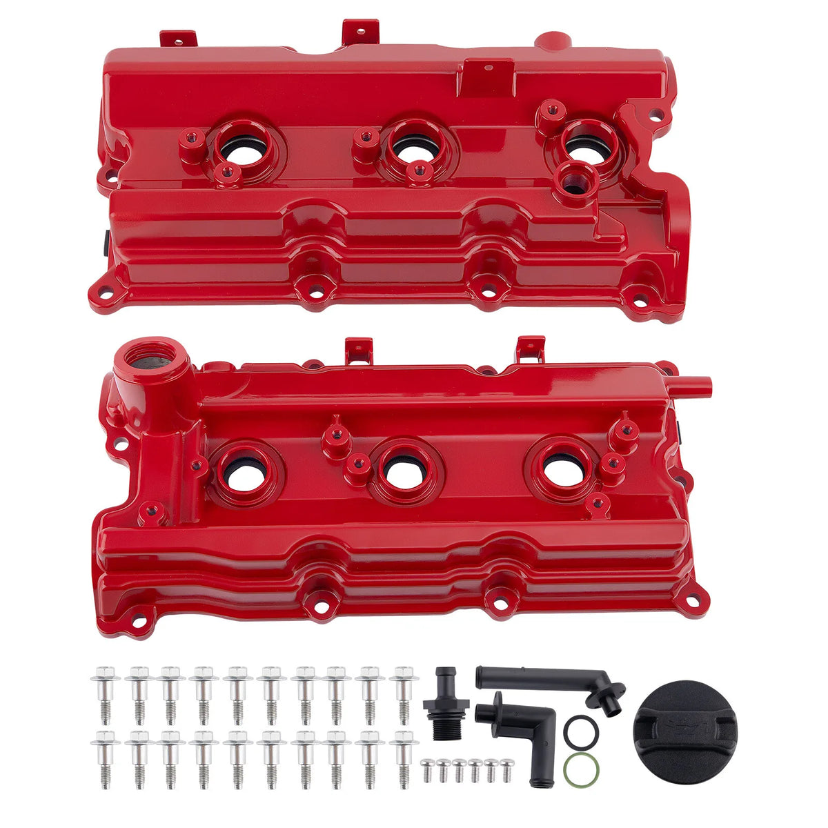 Aluminum Valve Cover Set w/ Gasket for Infiniti FX35 G35 M35 Nissan 350Z 03-08