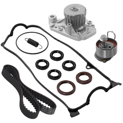 TBK312 Engine Timing Belt Kit with Water Pump Valve Cover Gasket Set For Honda Civic For Acura EL 2001-2005