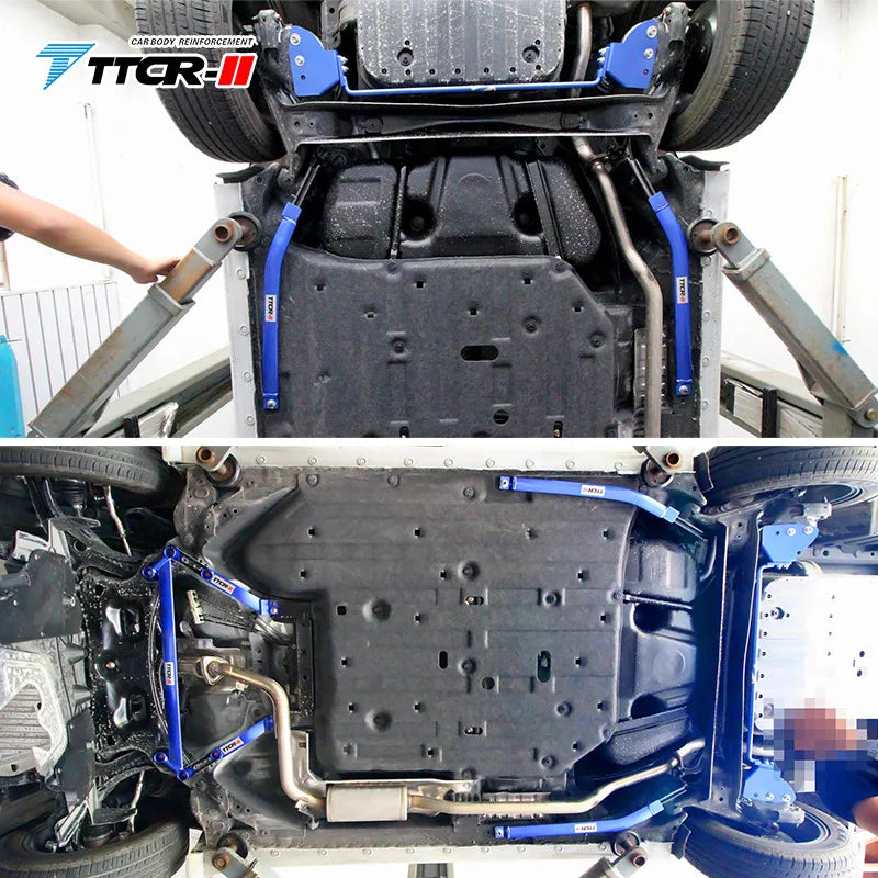 Front Strut Bar for Honda CITY 2015-2020 Suspension Cross Member Cross Member Lateral Stability Bar Control Arm Unsprung Weight