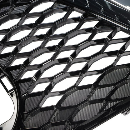 Grille Bumper For 2019-2021 Nissan Maxima Front Plastic Black Chrome Durable