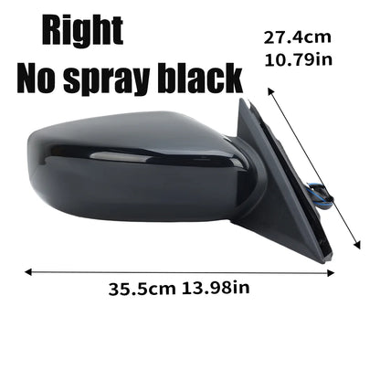 3 Pins Side Mirror Assembly For Nissan Altima 2013 2014 2015 2016-2018 US Version Non-Foldable Rearview Mirror Car Accessories