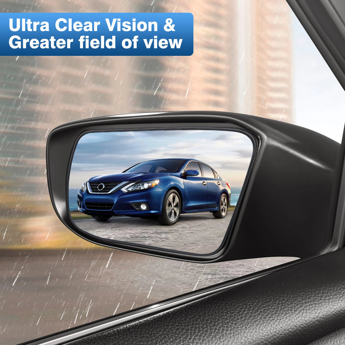 Heated Side Mirror Glass Rearview Mirror for Nissan Altima Sentra 2013 2014 2015 2016 2017 2018 USA Model 963663TH0A 963653TH0A