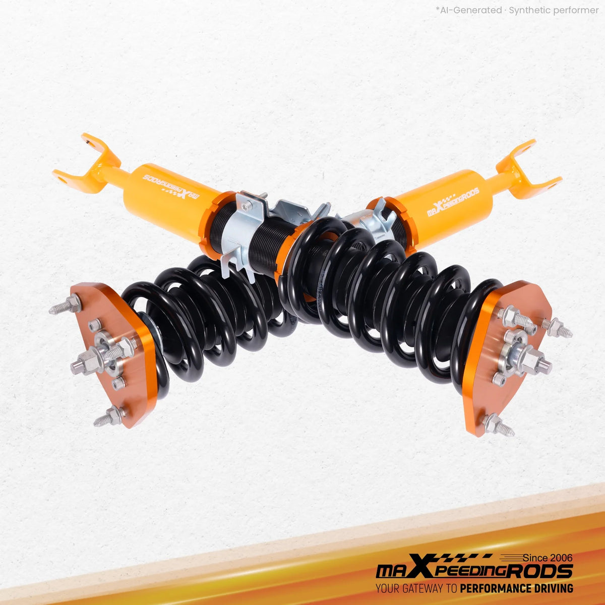 Twin Tube Coilover Kit for Nissan 350Z Infiniti G35 RWD 03-08 Lowering Springs