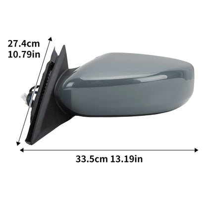 3 Pins Side Mirror Assembly For Nissan Altima 2013 2014 2015 2016-2018 US Version Non-Foldable Rearview Mirror Car Accessories