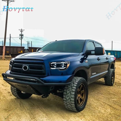 Pair LED Headlights For Toyota Tundra 2007-2013 Sequoia 2008-2017 Headlamp Front Lights Turn Signal DRL W/Sequential Head Lamp