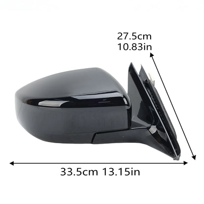 3 Pins Reraview Mirror Assembly For Nisaan Altima 2013 2014 2015-2018 Manual Folding Without Heated Side Mirror Car Accessories