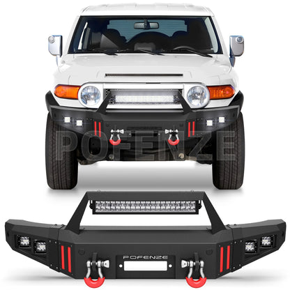 Heavy-Duty Front Bumper for Toyota FJ Cruiser 2007-2014