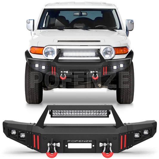 Heavy-Duty Front Bumper for Toyota FJ Cruiser 2007-2014