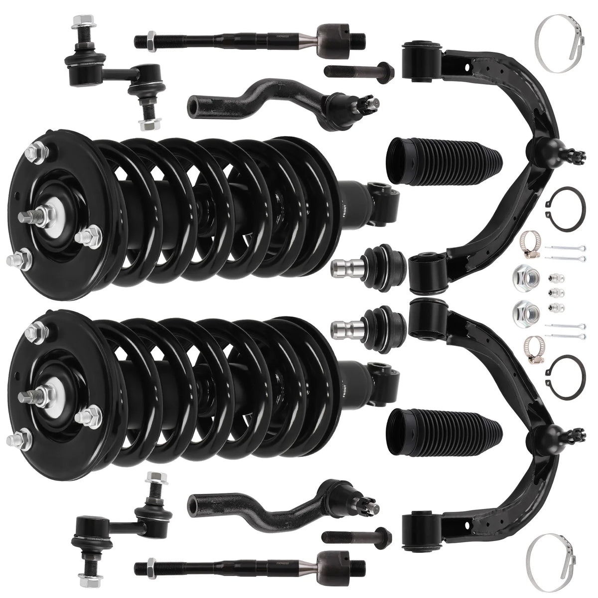 Suspension Kit Front Struts w/ Control Arms For 04-15 Nissan Titan LE/SE/XE 4WD