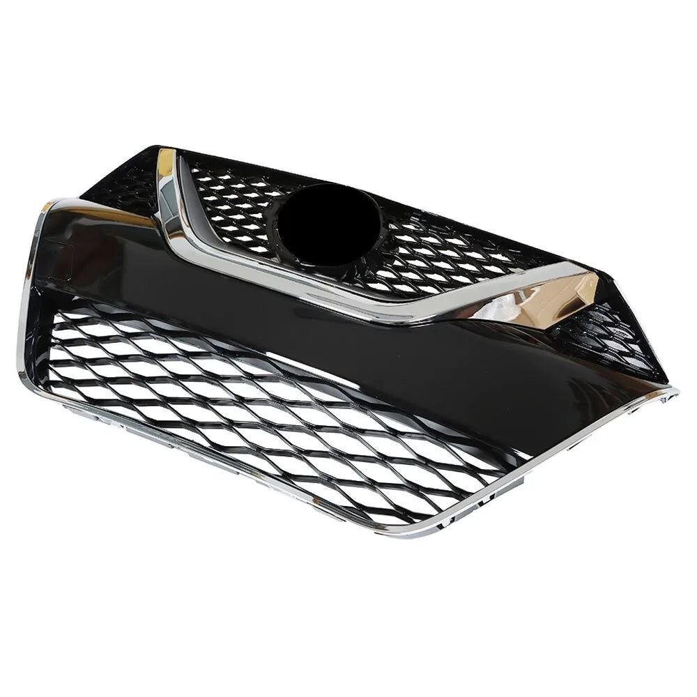 Front Bumper Grille Grill Kit For 2016-2017 Nissan Maxima Chrome + Black