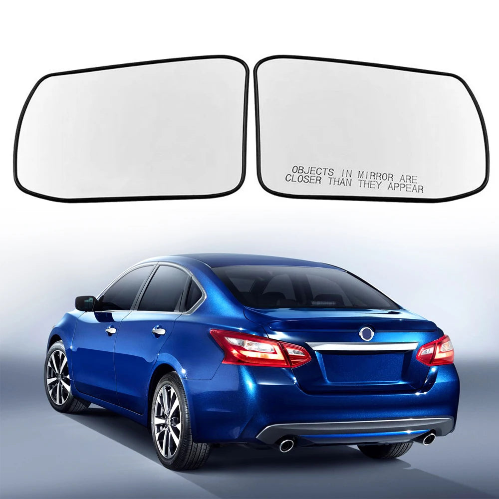 Heated Side Mirror Glass Rearview Mirror for Nissan Altima Sentra 2013 2014 2015 2016 2017 2018 USA Model 963663TH0A 963653TH0A