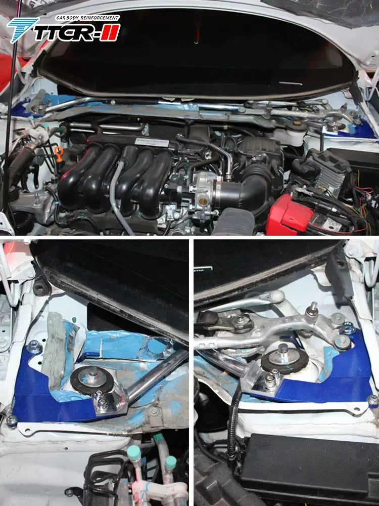 Front Strut Bar for Honda CITY 2015-2020 Suspension Cross Member Cross Member Lateral Stability Bar Control Arm Unsprung Weight