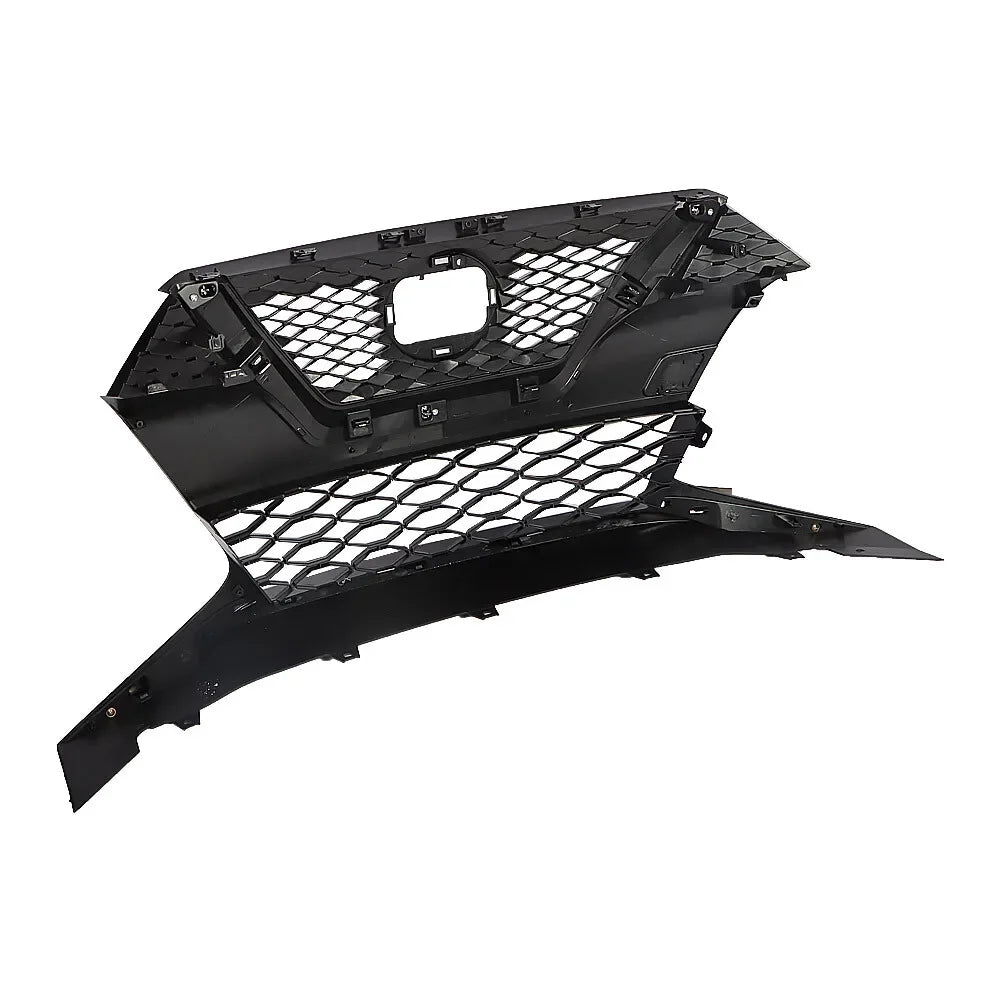 Grille Bumper For 2019-2021 Nissan Maxima Front Plastic Black Chrome Durable