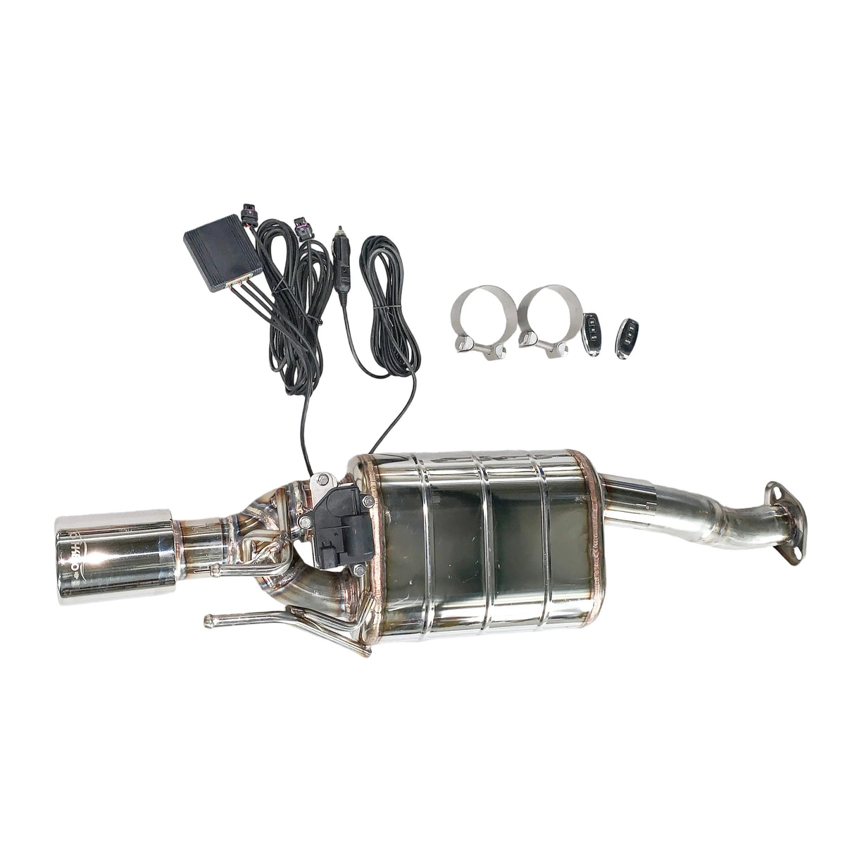 GFC Alexback exhaust muffler for Honda 8th gen Civic 1.8/2.0L Car electric valve exhaust system made of 304 stainless steel pipe