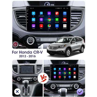 Android 16 Car Radio for Honda CRV 2012 2013 2014 2015 CR-V Car Multimedia Stereo Video Audio Autoradio GPS Player Carplay