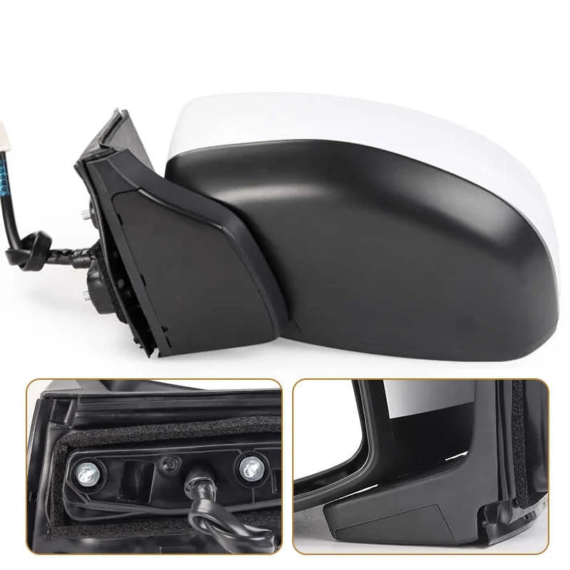 Car Rearview Side Mirror Assy For HONDA CITY GM6 2015 2016 2017 2018 Auto 3-wire Without LED / 5-wire With LED Light