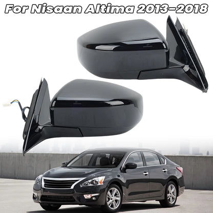 3 Pins Reraview Mirror Assembly For Nisaan Altima 2013 2014 2015-2018 Manual Folding Without Heated Side Mirror Car Accessories