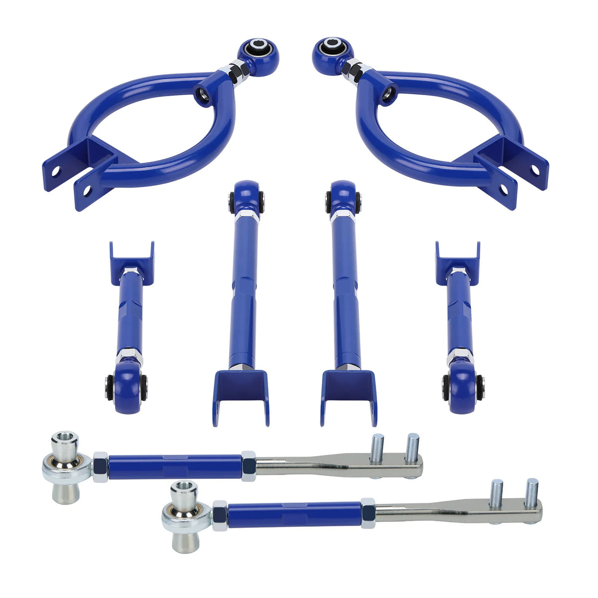 Adjustable Front Tension Rod+Rear Camber +Toe+Traction Arm For Nissan 240SX S13